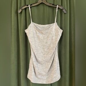 Icebreaker Light Gray Heathered Camisole Tank